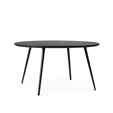 Mater Accent spisebord Ø140 i sortlakeret eg
